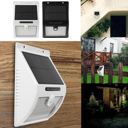 Solar Power 48 LED PIR Motion Sensor Wall Light Outdoor Waterproof Yard Path Garden Security Lamp 1