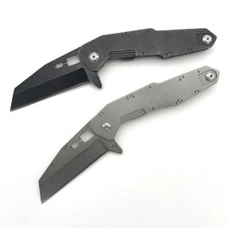 190mm Stainless Steel Folding Knife Outdoor Portable Multifunction Camping Survival Knife 1
