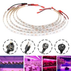 5PCS 50CM 5050 Waterproof LED Grow Light Strip Lamp+ Power Adpater for Veg Flower Plant DC12V 1 5PCS 50CM 5050 Waterproof LED Grow Light Strip Lamp+ Power Adpater for Veg Flower Plant DC12V
