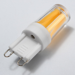 2W G9 Dimmable LED Pure White Warm White Corn Bulb Silicone Crystal COB Lamp Light AC 220V 5 2W G9 Dimmable LED Pure White Warm White Corn Bulb Silicone Crystal COB Lamp Light AC 220V - Image 5