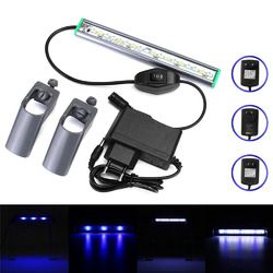 20cm 18 LED Fish Tank Aquarium Light White Blue Lamp Clip on Waterproof Bar AC110-240V 1 20cm 18 LED Fish Tank Aquarium Light White Blue Lamp Clip on Waterproof Bar AC110-240V