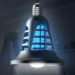 ARILUX?&reg; E27 B22 8W SMD2835 White+UV Mosquito Killer Two Optional Modes LED Light Bulb AC110V/AC220V 1