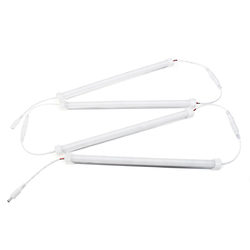 4PCS 30CM 30W SMD5630 Milky White Cover Double Row LED Rigid Strip Light Cabinet Lamp AC110-240V 2 4PCS 30CM 30W SMD5630 Milky White Cover Double Row LED Rigid Strip Light Cabinet Lamp AC110-240V - Image 2