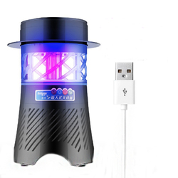 3W Electronic Mosquito Killer Lamp USB Insect Killer Lamp Bulb Pest Trap Light For Camping 1