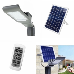 30W Waterproof 30 LED Solar Light with Wall Suction Light/Remote Control Street Light for Outdoor 1