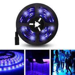 5M 3528SMD Non-waterproof UV Purple LED Strip Light with DC Connector DC12V 1 5M 3528SMD Non-waterproof UV Purple LED Strip Light with DC Connector DC12V