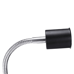 20CM E27 Flexible Pet LED Light Lamp Bulb Adapter Holder Socket with Clip On Off Switch EU US Plug 5