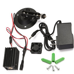 532nm 50mW Green Laser Linear Marking Locator With Adapter Fan Laser Module 2 532nm 50mW Green Laser Linear Marking Locator With Adapter Fan Laser Module - Image 2