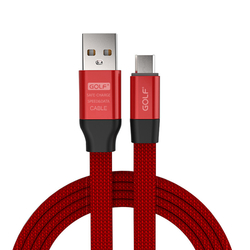GOLF 2.1A Memory Elasticity Flat Fast Charging Data Cable 1M For Oneplus 6 5t Xiaomi Mi8 Mi A1 S9+ 1