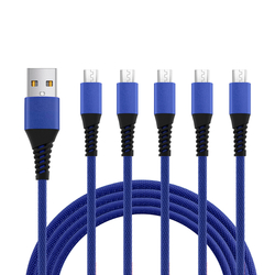Bakeey Hi-Tensile Micro USB Cable Braided Charging Data Cable 1M For 5 Plus Note 5 4X 5 Bakeey Hi-Tensile Micro USB Cable Braided Charging Data Cable 1M For 5 Plus Note 5 4X - Image 5