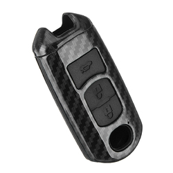 ABS Carbon Fiber Remote Smart Car Key Case/Bag Cover Fob Shell for Mazda 3/5/6/CX3/CX5 4 ABS Carbon Fiber Remote Smart Car Key Case/Bag Cover Fob Shell for Mazda 3/5/6/CX3/CX5 - Image 4
