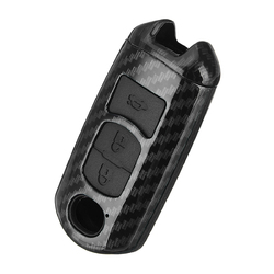 ABS Carbon Fiber Remote Smart Car Key Case/Bag Cover Fob Shell for Mazda 3/5/6/CX3/CX5 5 ABS Carbon Fiber Remote Smart Car Key Case/Bag Cover Fob Shell for Mazda 3/5/6/CX3/CX5 - Image 5