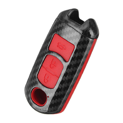 ABS Carbon Fiber Remote Smart Car Key Case/Bag Cover Fob Shell for Mazda 3/5/6/CX3/CX5 6 ABS Carbon Fiber Remote Smart Car Key Case/Bag Cover Fob Shell for Mazda 3/5/6/CX3/CX5 - Image 6