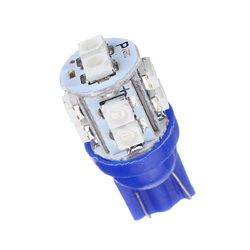 T10 1210 3528 0.5W 60LM Car 10SMD LED Side Marker Lights Bulb Width Lamp Blue 3
