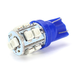 T10 1210 3528 0.5W 60LM Car 10SMD LED Side Marker Lights Bulb Width Lamp Blue 4