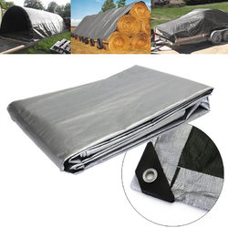 287.4x354.3 Inch Heavy Duty Poly Tarps PE Tarpaulin Camping Cover UV Water Rot Proof Tent Sunshade 2