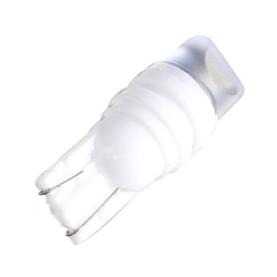 1PCS Ceramic T10 W5W LED Car Wedge Side Marker Lights Signal Reading Tail Bulb 12V 0.6W 3