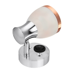 12V 3W LED Interior Frosted Glass LED Mini Spot Light Reading Night Lamp for Caravan Cabinet 5 12V 3W LED Interior Frosted Glass LED Mini Spot Light Reading Night Lamp for Caravan Cabinet - Image 5