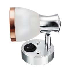 12V 3W LED Interior Frosted Glass LED Mini Spot Light Reading Night Lamp for Caravan Cabinet 7 12V 3W LED Interior Frosted Glass LED Mini Spot Light Reading Night Lamp for Caravan Cabinet - Image 7