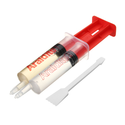 24mL Rapid Fast Curing 5 Minute AB Epoxy Adhesive Clear Syringe Nozzle Quick Setting Glue 1