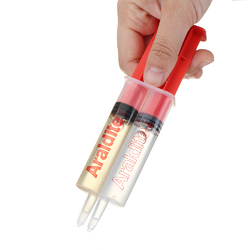 24mL Rapid Fast Curing 5 Minute AB Epoxy Adhesive Clear Syringe Nozzle Quick Setting Glue 3 24mL Rapid Fast Curing 5 Minute AB Epoxy Adhesive Clear Syringe Nozzle Quick Setting Glue - Image 3