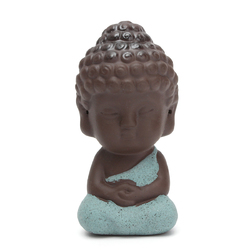 Buddha Backflow Incense Cone Coil Burner Holder Buddhist Monk Zazen Fragrant Smoke Backflow Censer 6 Buddha Backflow Incense Cone Coil Burner Holder Buddhist Monk Zazen Fragrant Smoke Backflow Censer - Image 6