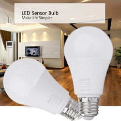 ARILUX?® E27 A60 9W 620LM Warm White Pure White Dusk to Dawn LED Sensor Globe Light Bulb AC100-240V 2 ARILUX?® E27 A60 9W 620LM Warm White Pure White Dusk to Dawn LED Sensor Globe Light Bulb AC100-240V - Image 2