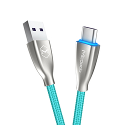 Mcdodo 5A Type C Braided Fast Charging Data Cable 1M For Huawei Super Charge Mate 10 Pro P20 7