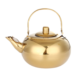 Stainless Steel Tea Pot Kettle Removable Infuser Filter Tea Pot 14/16/18/20cm 5