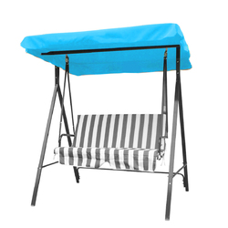 Outdoor 3 Seater Garden Swing Chair Replacement Canopy Spare Fabric Waterproof Cover 2
