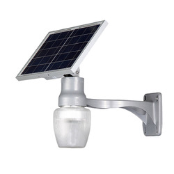 6W Solar Power LED Light Sensor LED Security Spotlight Wall Outdoor Garden Light Waterproof 2