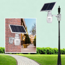 6W Solar Power LED Light Sensor LED Security Spotlight Wall Outdoor Garden Light Waterproof 6 6W Solar Power LED Light Sensor LED Security Spotlight Wall Outdoor Garden Light Waterproof - Image 6