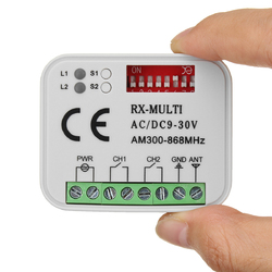Mini Receiver Remote Control Compatible for Codigo Fijo Faacslh Prastel Sommer Gojcm 2