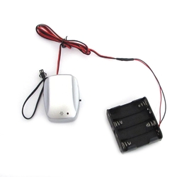 Battery Powered Voice Controller Power Supply LED Driver for 1-6M El Wire Light DC12V 3