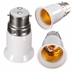 LED Converter Light Bulb Lamp Adapter B22 to E27 Base 1