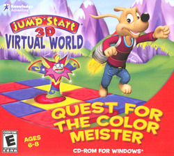 JumpStart 3D Virtual World - Quest For The Color Meister 1 JumpStart 3D Virtual World - Quest For The Color Meister