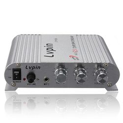 Lvpin LP-838 20W 12V Super Bass Mini Hi-Fi Stereo Amplifier Booster Radio MP3 2 Lvpin LP-838 20W 12V Super Bass Mini Hi-Fi Stereo Amplifier Booster Radio MP3 - Image 2