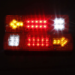 2X 12V 19 LED Car Truck Rear Light Indicator Lamp Yellow 2