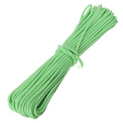 50ft Nylon Reflective Paracord Parachute Cord String 9 Core 550lb Luminous Glow Camping Hiking Rope 4 50ft Nylon Reflective Paracord Parachute Cord String 9 Core 550lb Luminous Glow Camping Hiking Rope - Image 4