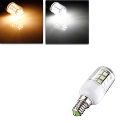E14 LED Bulbs 12V 3W 27 SMD 5050 White/Warm White Corn Light 1