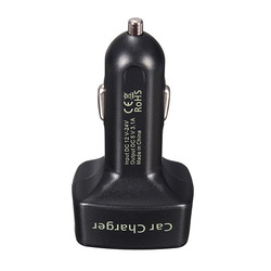 4In1 Car Charger Dual USB Voltage Current Tester Adapter For iPhone6 2