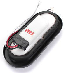 Red Sealed Trailer Truck Taillight Rear Stop Turn Lamp Grommet Pigtail 6 Red Sealed Trailer Truck Taillight Rear Stop Turn Lamp Grommet Pigtail - Image 6