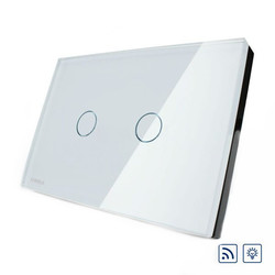 Livolo White Crystal Glass Dimmer&Remote Switch VL-C302DR-81 1 Livolo White Crystal Glass Dimmer&Remote Switch VL-C302DR-81