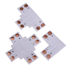 2pin LED Connector T Shape Corner For 8mm 5050/3528 LED Strip Light 2 2pin LED Connector T Shape Corner For 8mm 5050/3528 LED Strip Light - Image 2
