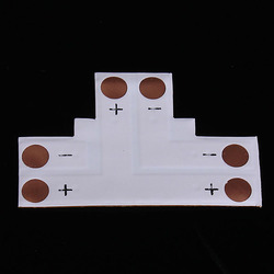 2pin LED Connector T Shape Corner For 8mm 5050/3528 LED Strip Light 6 2pin LED Connector T Shape Corner For 8mm 5050/3528 LED Strip Light - Image 6