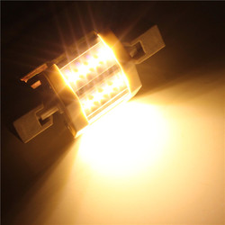 Dimmable R7S 5W 78mm 12 LEDs AC 220V White/Warm White LED Light Bulb 3