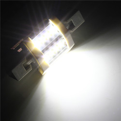 Dimmable R7S 5W 78mm 12 LEDs AC 220V White/Warm White LED Light Bulb 5