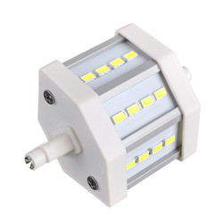 Dimmable R7S 5W 78mm 12 LEDs AC 220V White/Warm White LED Light Bulb 7