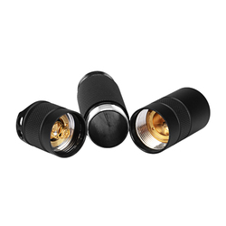 Convoy S2+ Black Flashlight Host DIY LED Flashlight Shell Host Flashlight Accessories 5