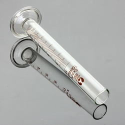 10ml Glass Graduated Measuring Cylinder Tube With Round Base And Spout 2 10ml Glass Graduated Measuring Cylinder Tube With Round Base And Spout - Image 2